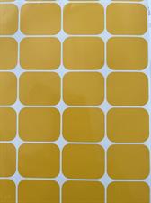 Etichetta GIALLO ROE FLASHFIBER   A4/28 PZ-50x4-Conf.2800 PZ
