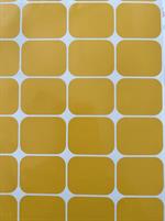 Etichetta GIALLO ROE FLASHFIBER   A4/28 PZ-50x4-Conf.2800 PZ