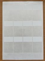 Etichetta BIANCO 67X47mm con       trasparente Conf.1800 pz