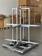 Arcolaio ORIZZONTALE adatto per    posa 2 matasse Mt.2,40x0,55-KG.330